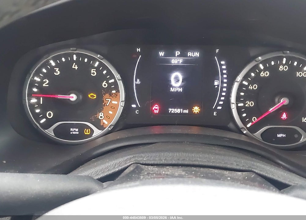 2018 JEEP RENEGADE LATITUDE VIN: ZACCJBBBXJPH77608