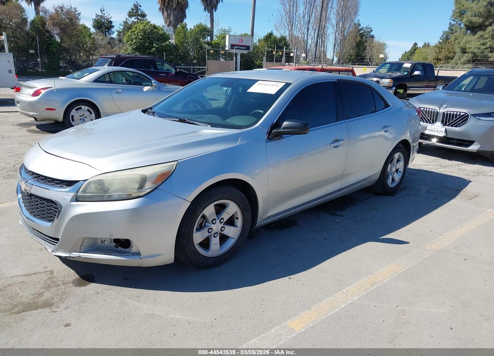 2015 CHEVROLET MALIBU LS VIN: 1G11B5SLXFF308293