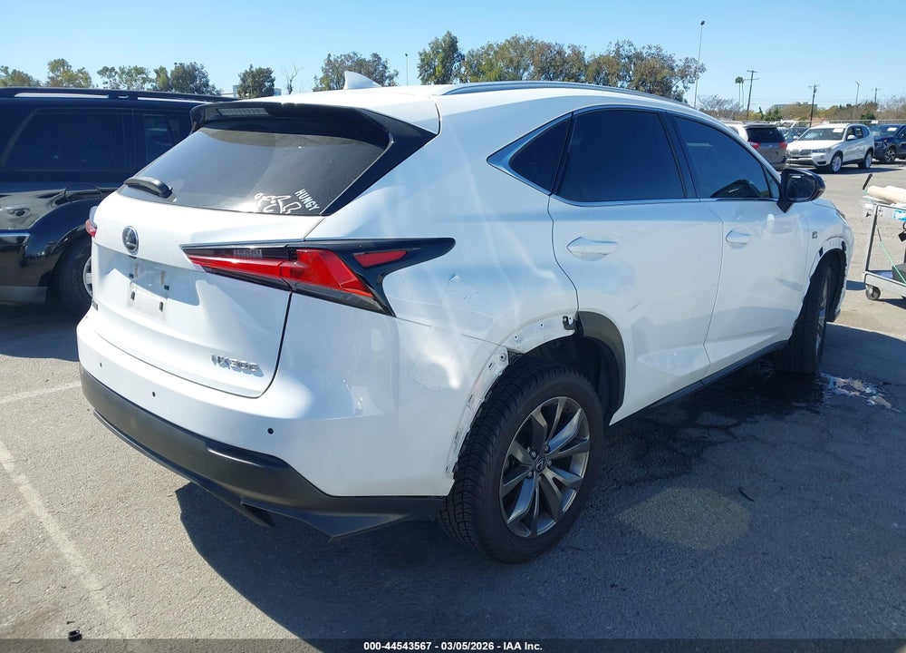 2021 LEXUS NX 300 F SPORT VIN: JTJSARBZ8M2200010