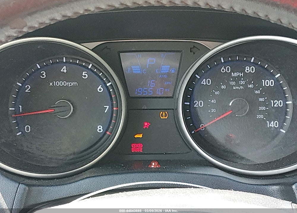 2010 HYUNDAI TUCSON GLS VIN: KM8JU3AC2AU095072