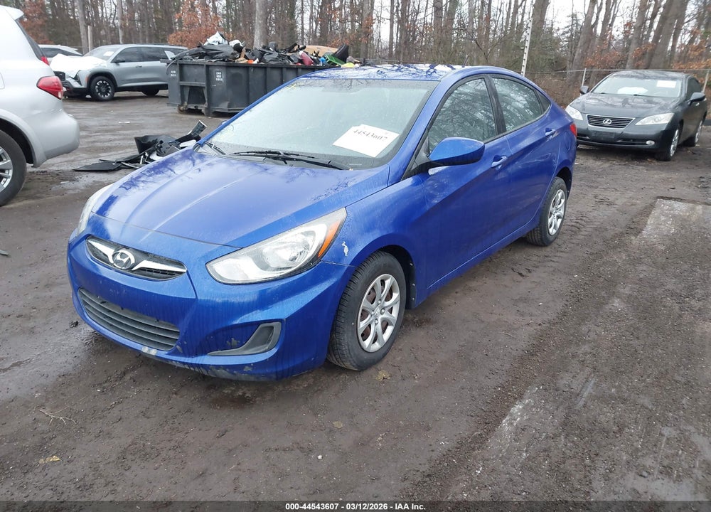 2014 HYUNDAI ACCENT GLS VIN: KMHCT4AE5EU649620