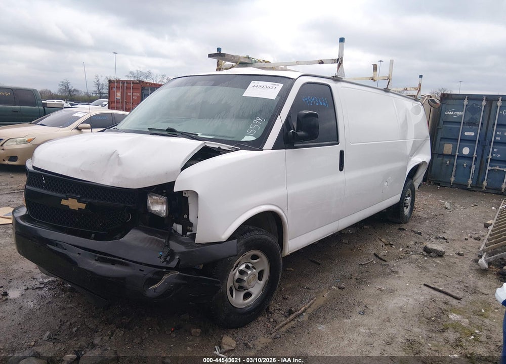 2014 CHEVROLET EXPRESS 2500 WORK VAN VIN: 1GCWGGCA5E1115598