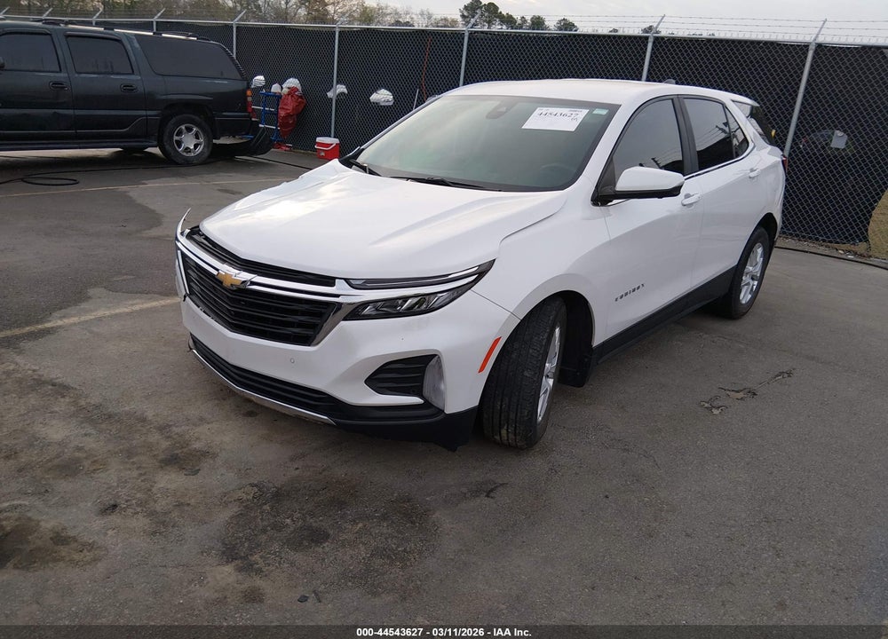 2022 CHEVROLET EQUINOX FWD LT VIN: 3GNAXKEV8NL194620
