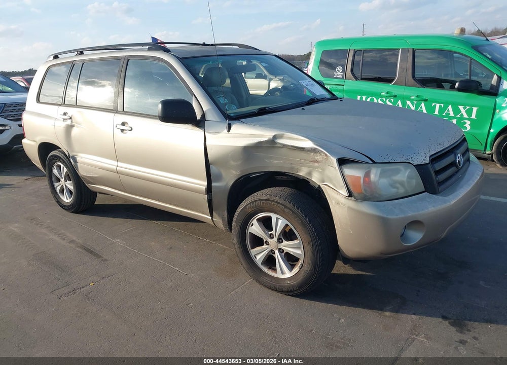 2006 TOYOTA HIGHLANDER VIN: JTEGD21AX60155021