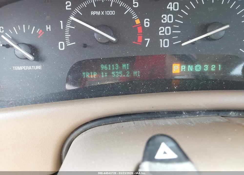 2000 BUICK PARK AVENUE VIN: 1G4CW54K5Y4225969