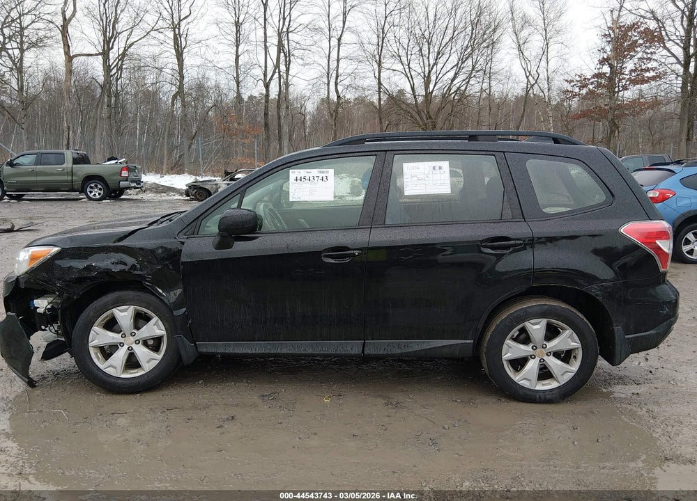 2016 SUBARU FORESTER 2.5I VIN: JF2SJABC2GH472040