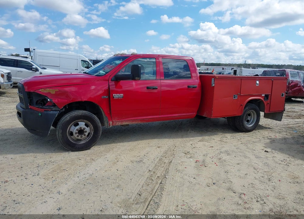 2012 RAM 3500 CHASSIS ST/SLT/LAIE VIN: 3C7WDSCT3CG289071