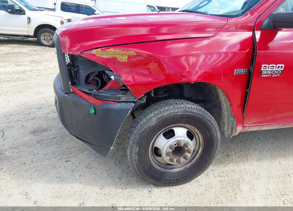 2012 RAM 3500 CHASSIS ST/SLT/LAIE VIN: 3C7WDSCT3CG289071