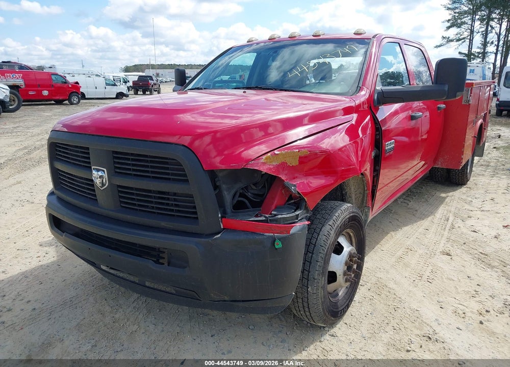 2012 RAM 3500 CHASSIS ST/SLT/LAIE VIN: 3C7WDSCT3CG289071