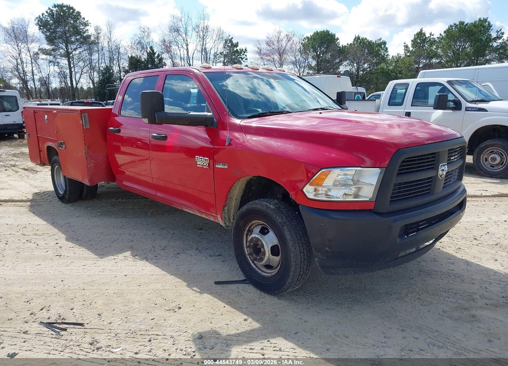 2012 RAM 3500 CHASSIS ST/SLT/LAIE VIN: 3C7WDSCT3CG289071