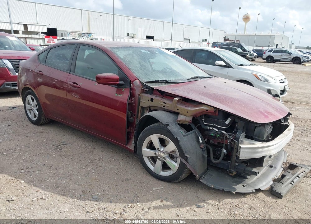 2015 DODGE DART SXT VIN: 1C3CDFBBXFD373507