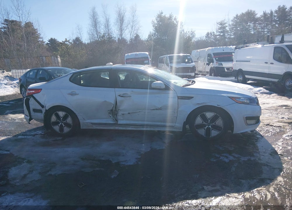 2013 KIA OPTIMA HYBRID EX VIN: KNAGM4AD0D5056537