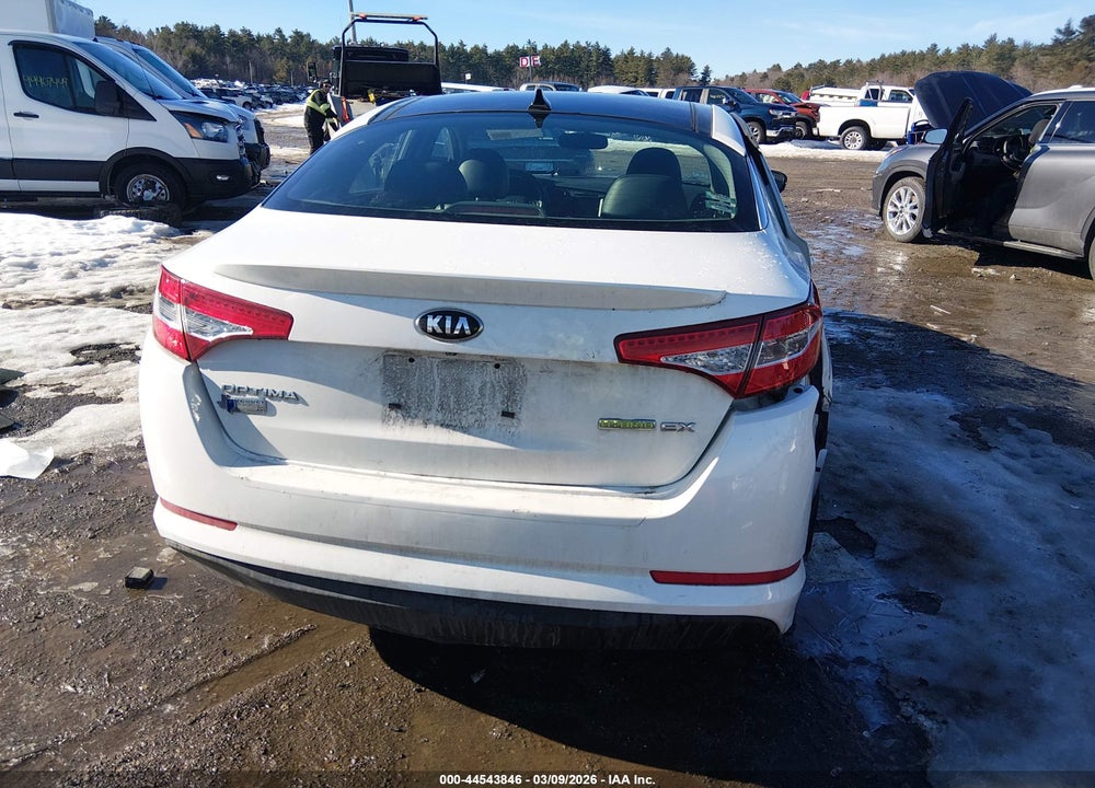 2013 KIA OPTIMA HYBRID EX VIN: KNAGM4AD0D5056537