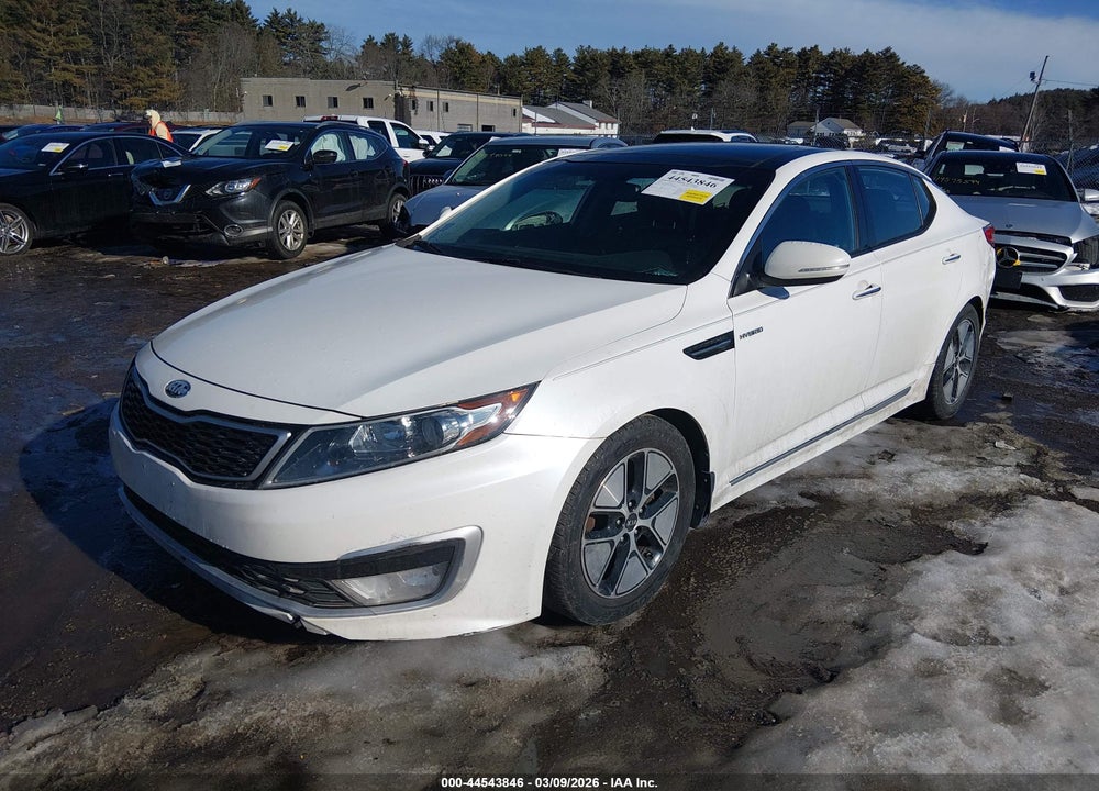 2013 KIA OPTIMA HYBRID EX VIN: KNAGM4AD0D5056537