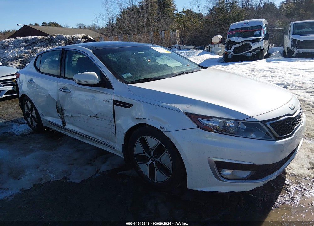 2013 KIA OPTIMA HYBRID EX VIN: KNAGM4AD0D5056537
