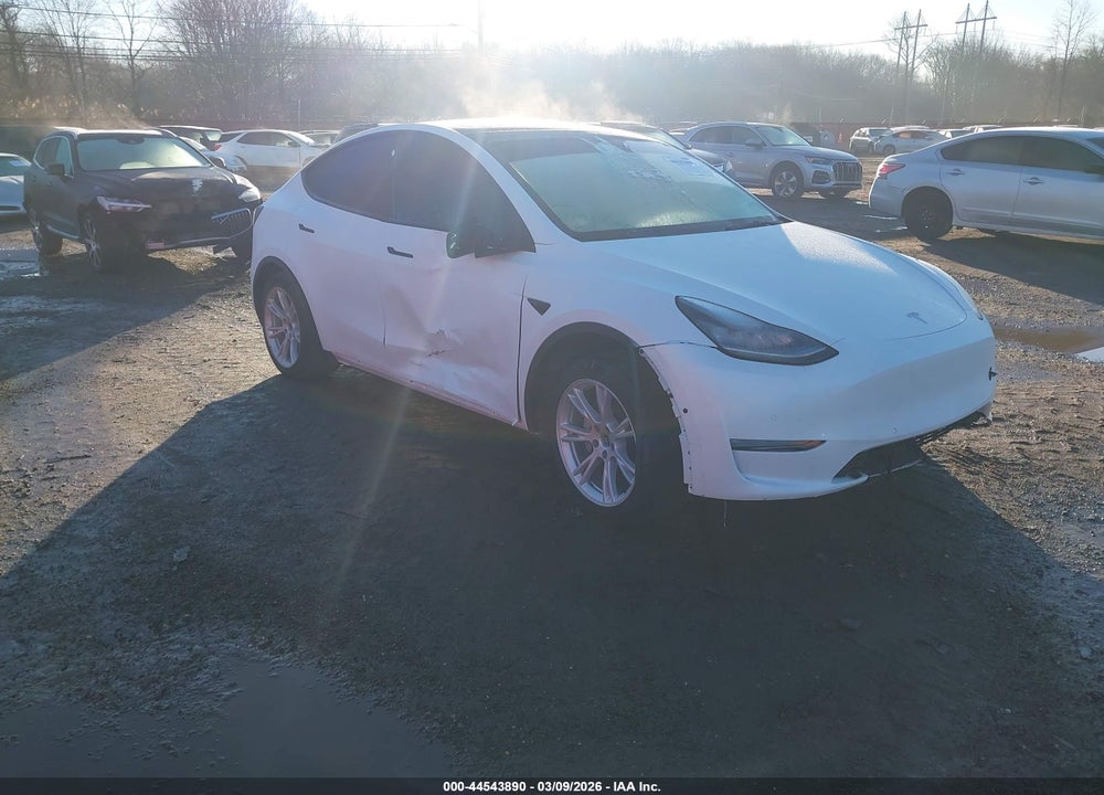 2022 TESLA MODEL Y LONG RANGE DUAL MOTOR ALL-WHEEL DRIVE VIN: 7SAYGDEE0NF393780