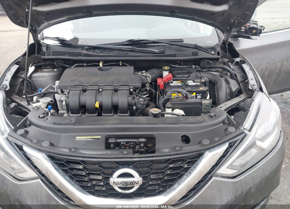 2016 NISSAN SENTRA SV VIN: 3N1AB7APXGY252716