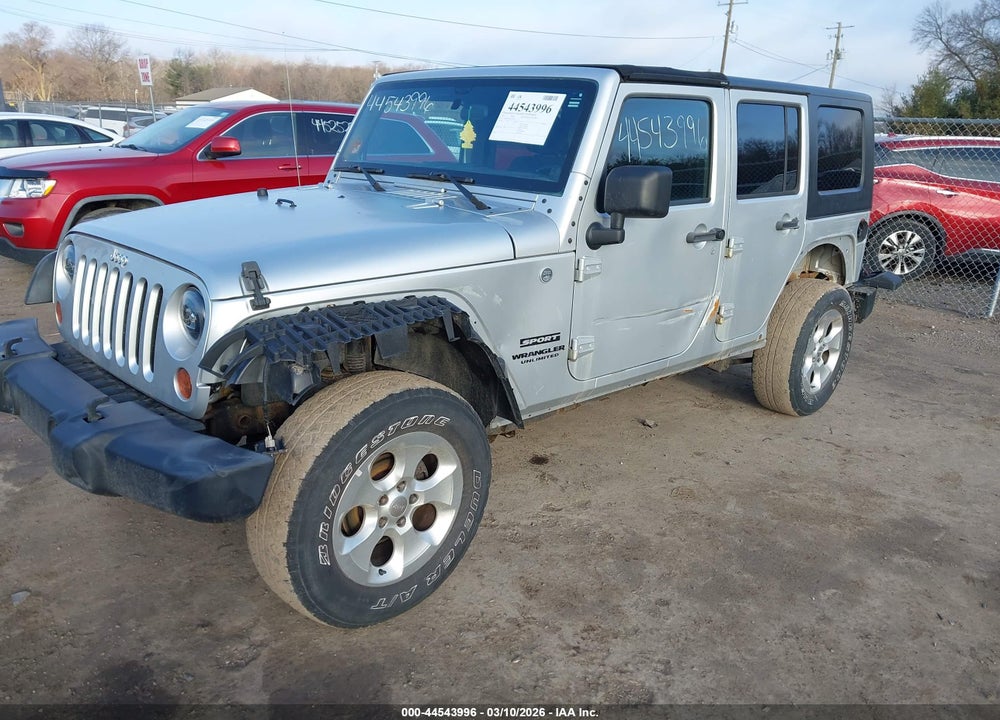 2011 JEEP WRANGLER UNLIMITED SPORT VIN: 1J4BA3H1XBL543968