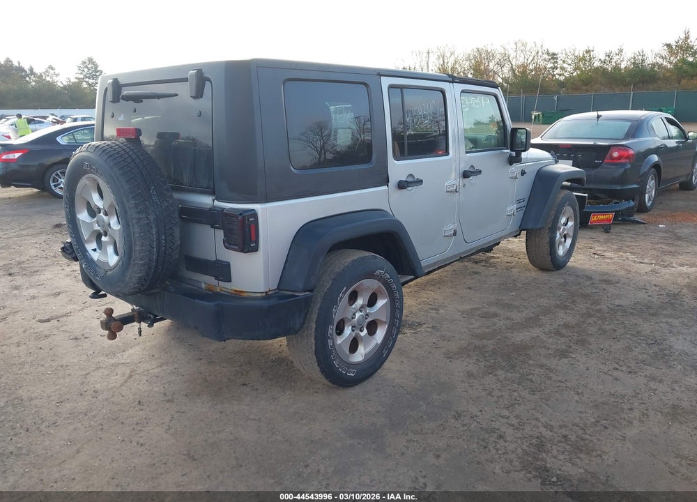 2011 JEEP WRANGLER UNLIMITED SPORT VIN: 1J4BA3H1XBL543968