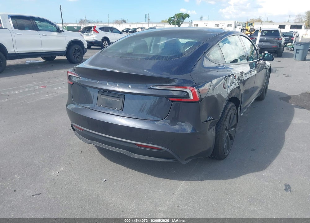 2025 TESLA MODEL 3 LONG RANGE REAR-WHEEL DRIVE/STANDARD REAR-WHEEL DRIVE VIN: 5YJ3E1EA3SF986733