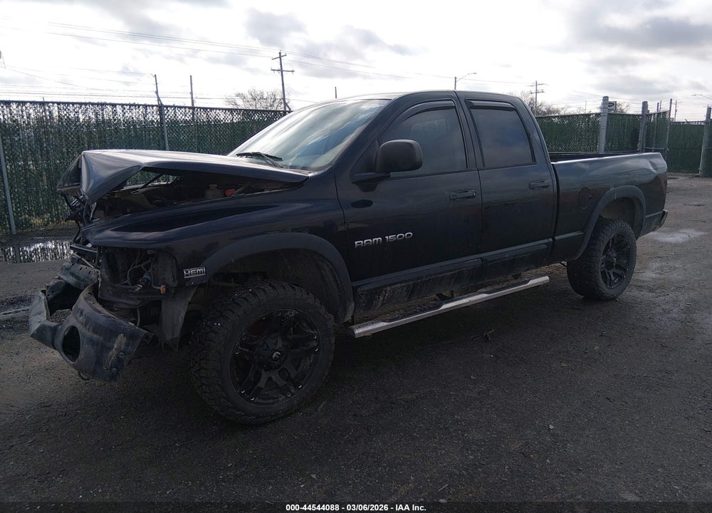 2005 DODGE RAM 1500 SLT/LARAMIE VIN: 1D7HU18D95S118490