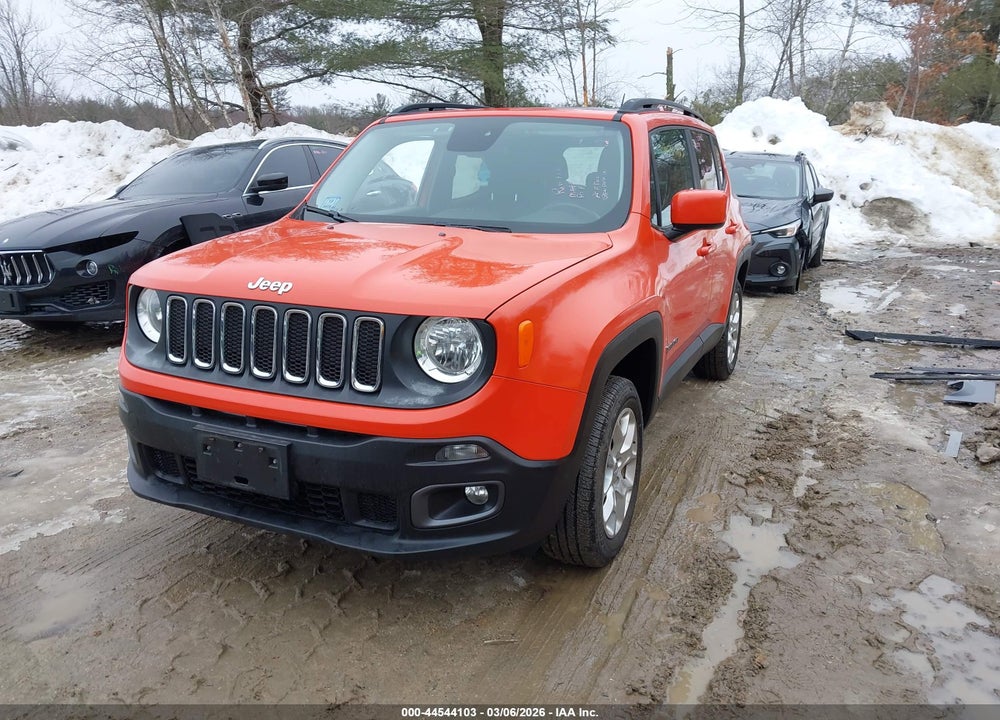 2017 JEEP RENEGADE LATITUDE 4X4 VIN: ZACCJBBB8HPE70044