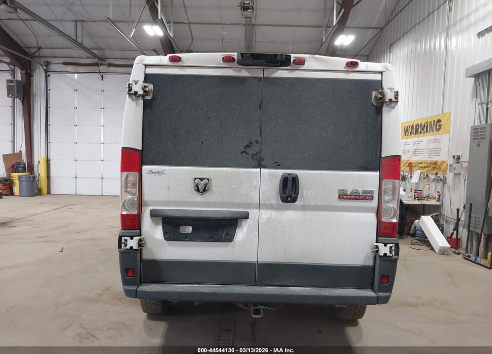 2018 RAM PROMASTER 1500 LOW ROOF 136 WB VIN: 3C6TRVAG5JE103166