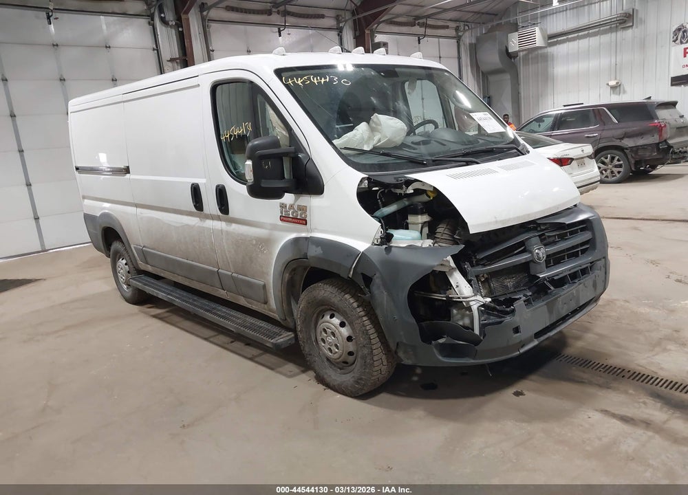 2018 RAM PROMASTER 1500 LOW ROOF 136 WB VIN: 3C6TRVAG5JE103166
