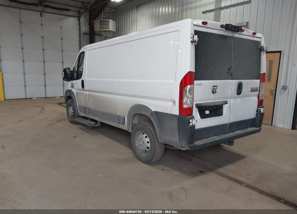 2018 RAM PROMASTER 1500 LOW ROOF 136 WB VIN: 3C6TRVAG5JE103166