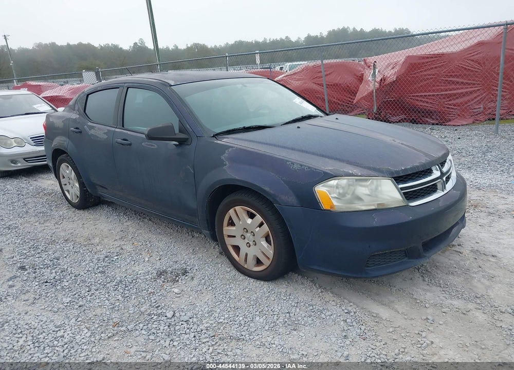 2014 DODGE AVENGER SE VIN: 1C3CDZAB0EN133071