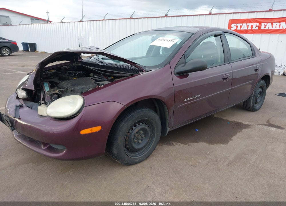 2000 DODGE NEON HIGHLINE VIN: 1B3ES46C0YD780841