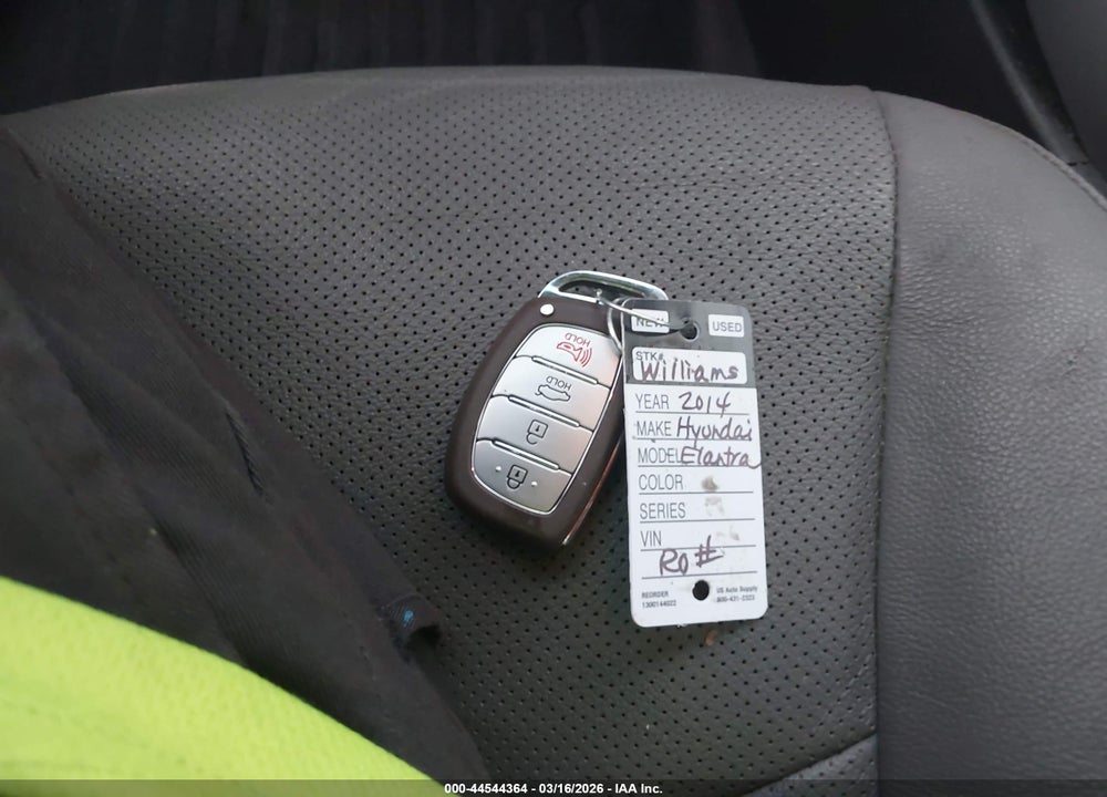 2014 HYUNDAI ELANTRA SPORT VIN: KMHDH4AH3EU157233