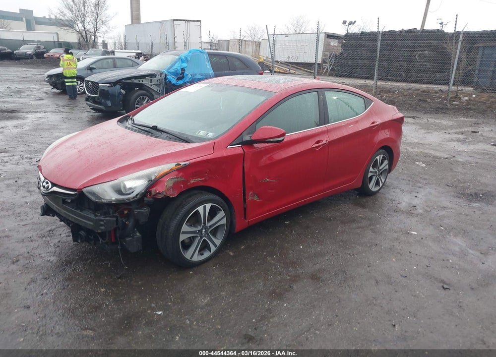 2014 HYUNDAI ELANTRA SPORT VIN: KMHDH4AH3EU157233
