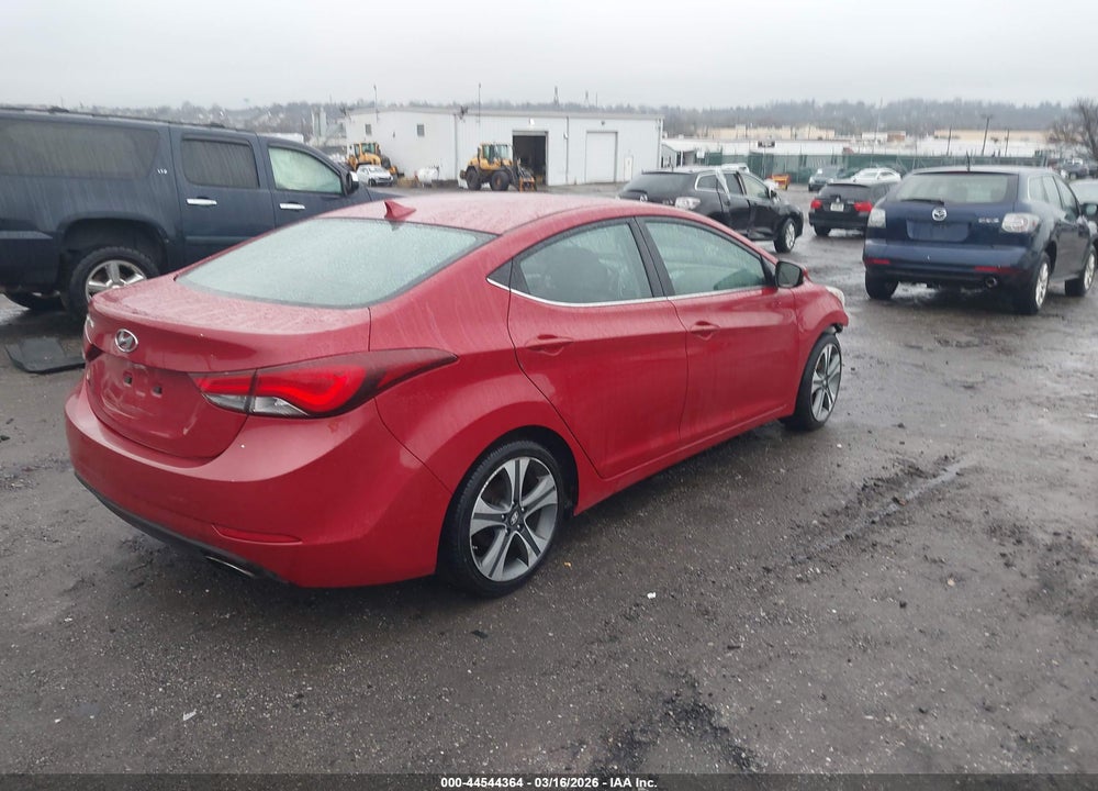 2014 HYUNDAI ELANTRA SPORT VIN: KMHDH4AH3EU157233