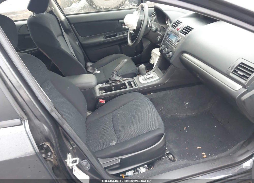2012 SUBARU IMPREZA 2.0I PREMIUM VIN: JF1GPAC62CH233793