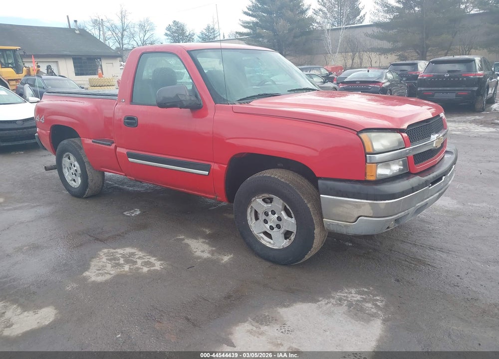 2005 CHEVROLET SILVERADO 1500 LS VIN: 1GCEK14TX5Z162344