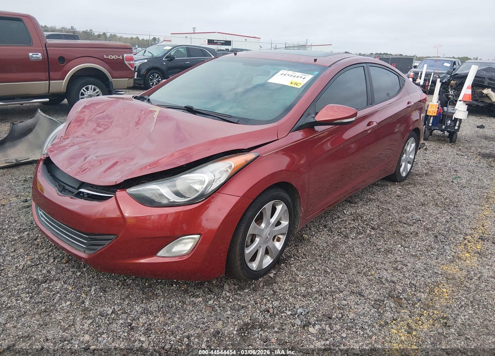 2013 HYUNDAI ELANTRA LIMITED VIN: 5NPDH4AE0DH394894