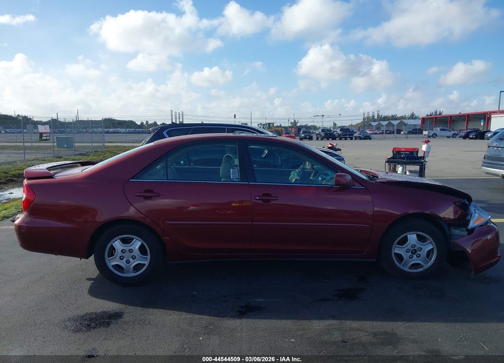 2003 TOYOTA CAMRY LE V6 VIN: 4T1BF32K03U061896