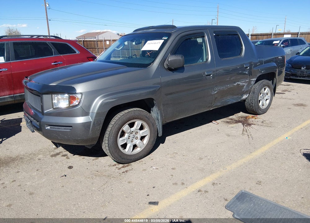 2007 HONDA RIDGELINE RTL VIN: 2HJYK16557H525269