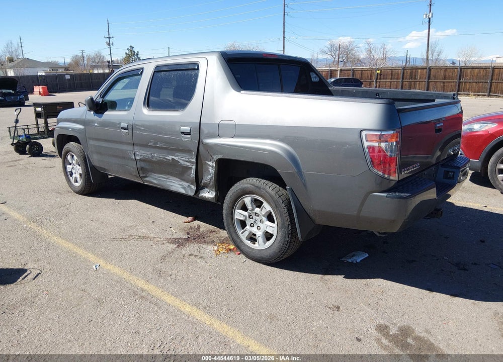 2007 HONDA RIDGELINE RTL VIN: 2HJYK16557H525269