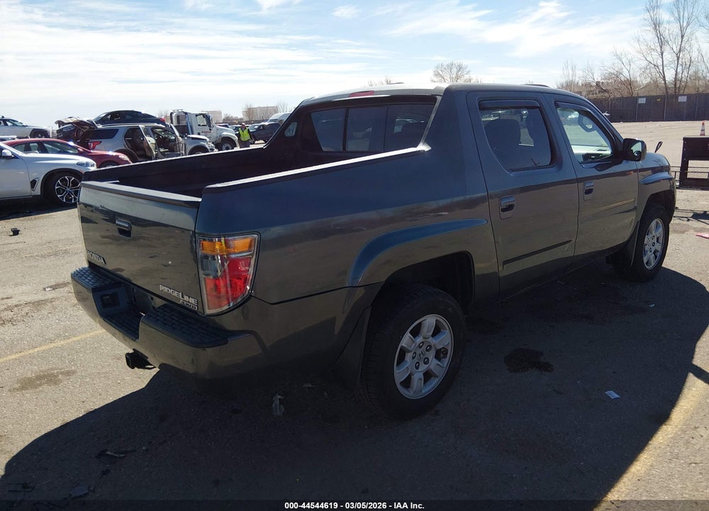 2007 HONDA RIDGELINE RTL VIN: 2HJYK16557H525269