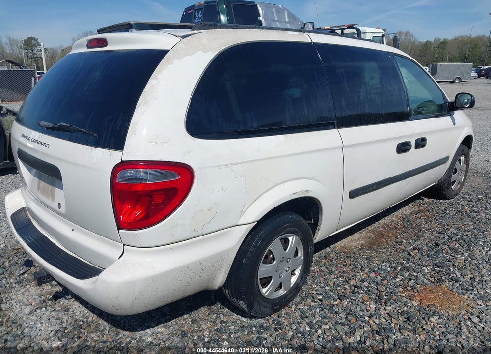 2005 DODGE GRAND CARAVAN SE VIN: 1D4GP24R55B388775