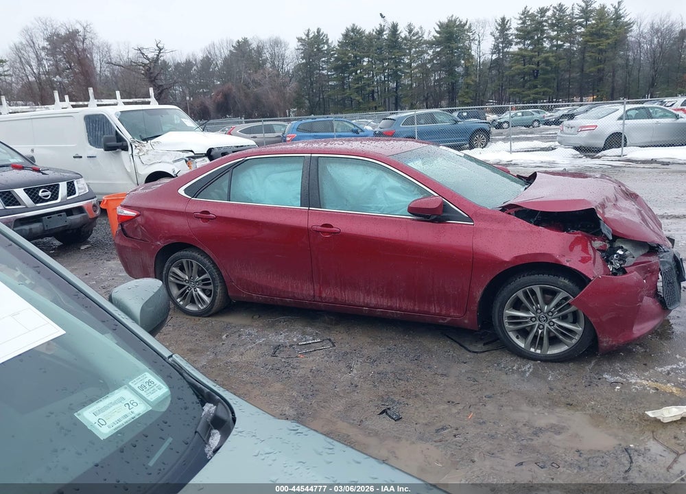 2016 TOYOTA CAMRY SE VIN: 4T1BF1FK1GU586213