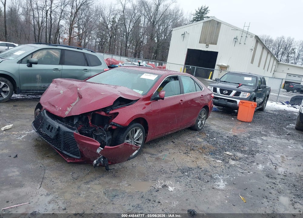 2016 TOYOTA CAMRY SE VIN: 4T1BF1FK1GU586213
