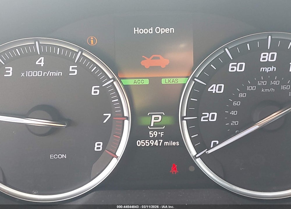 2020 ACURA TLX TECH PACKAGE VIN: 19UUB1F53LA004127