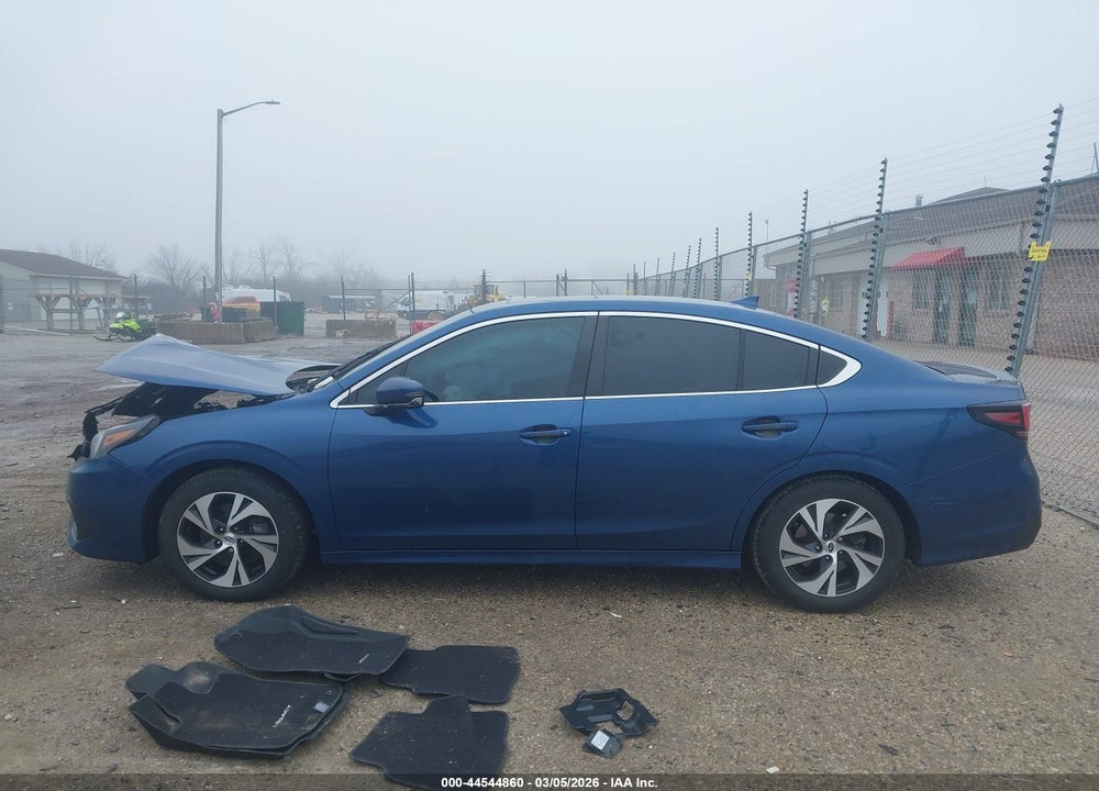 2022 SUBARU LEGACY PREMIUM VIN: 4S3BWAF64N3025837