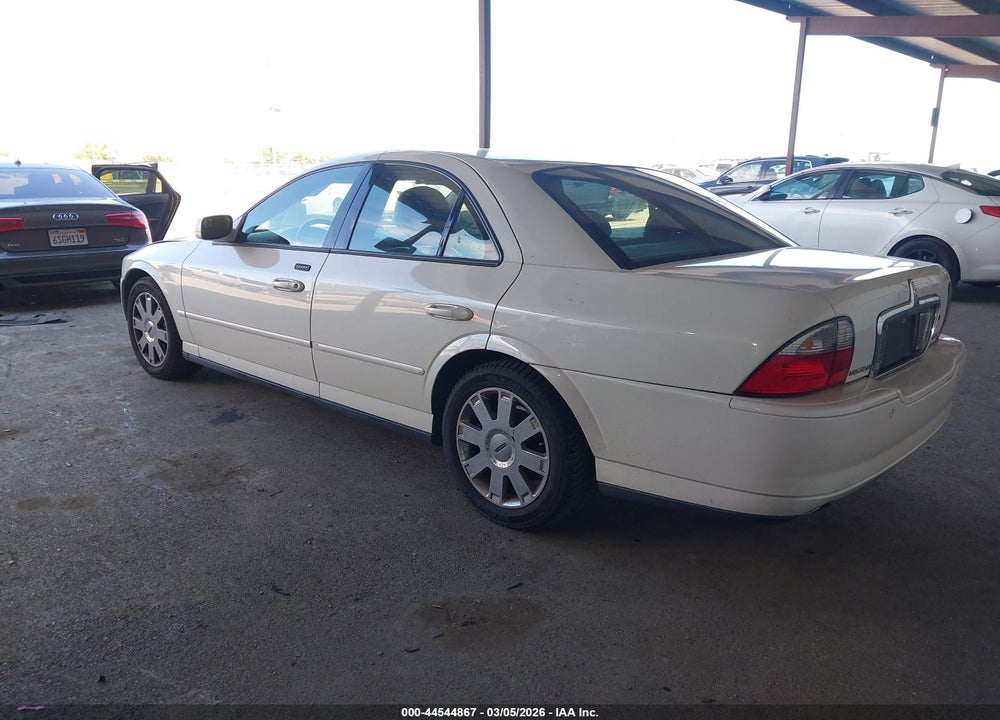 2003 LINCOLN LS V8 VIN: 1LNHM87A03Y698129