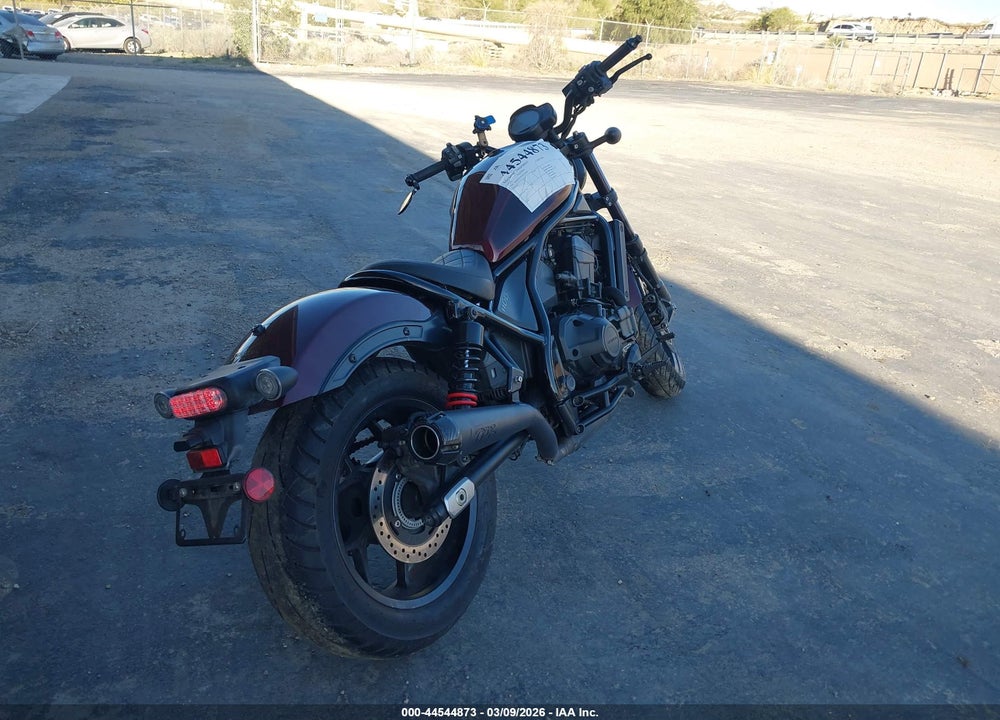 2022 HONDA CMX1100 D VIN: JH2SC8310NK102663