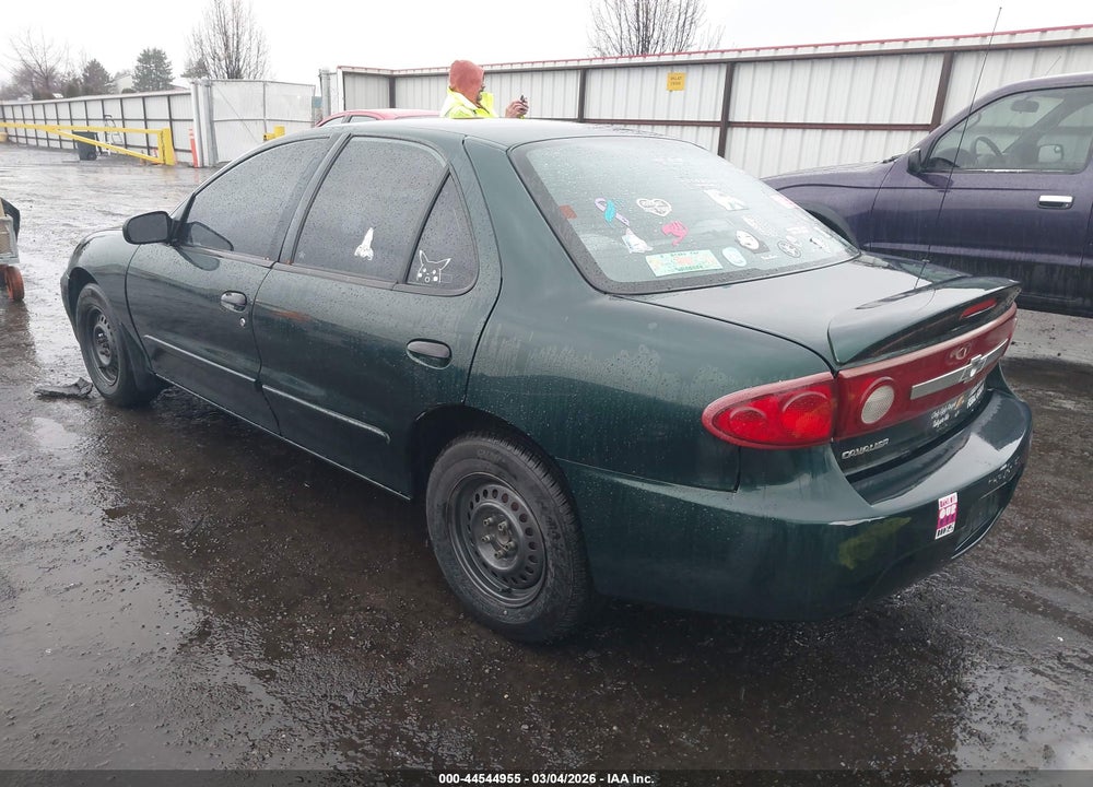2003 CHEVROLET CAVALIER VIN: 1G1JC52F837133913