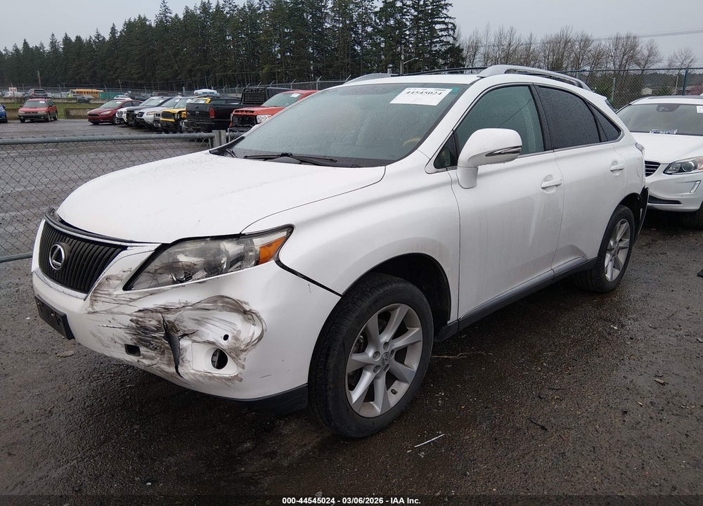 2011 LEXUS RX 350 VIN: 2T2BK1BA0BC116074